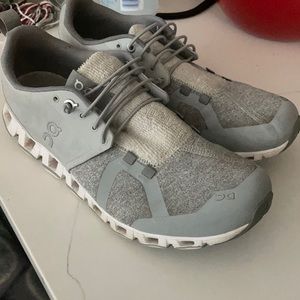 On cloud running shoes!